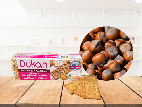 Biscuits aux éclats de noisettes 225g<B> Prix en baisse – 2%</B>