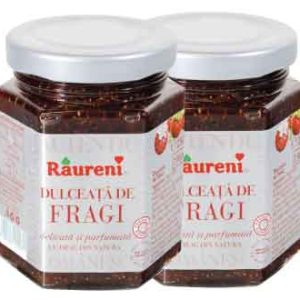 Lot de 2 Confitures de fraises des bois – raureni – 250g