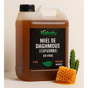 Miel de daghmous (Euphorbe) 5 kilos en vrac