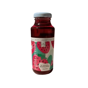 Thé glacé bio – Menthe, fraise et hibiscus  | 250 ml